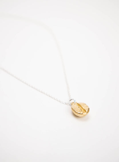 Gold Coffee Bean Necklace