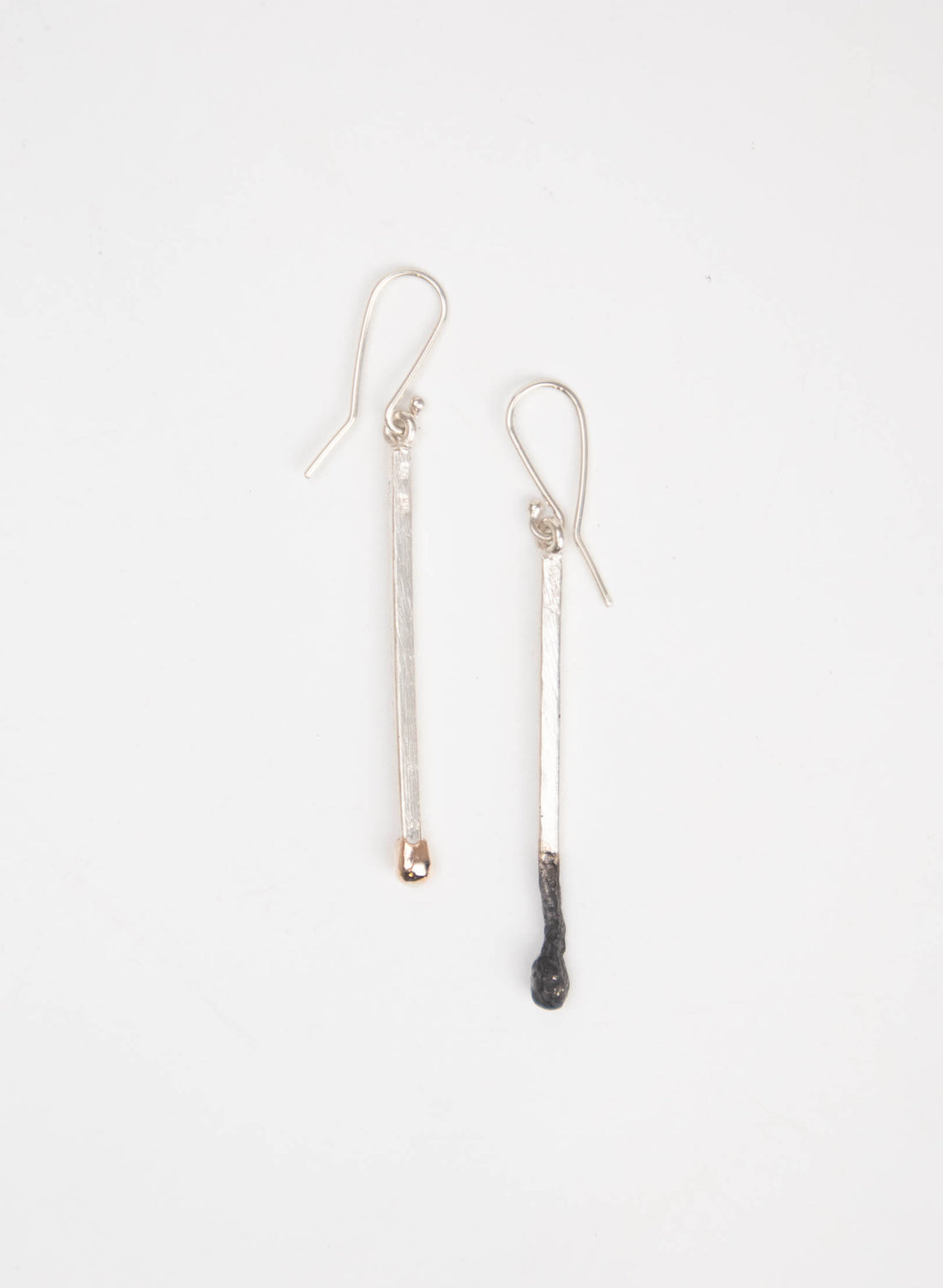 Burnt &amp; Live Matches Earrings