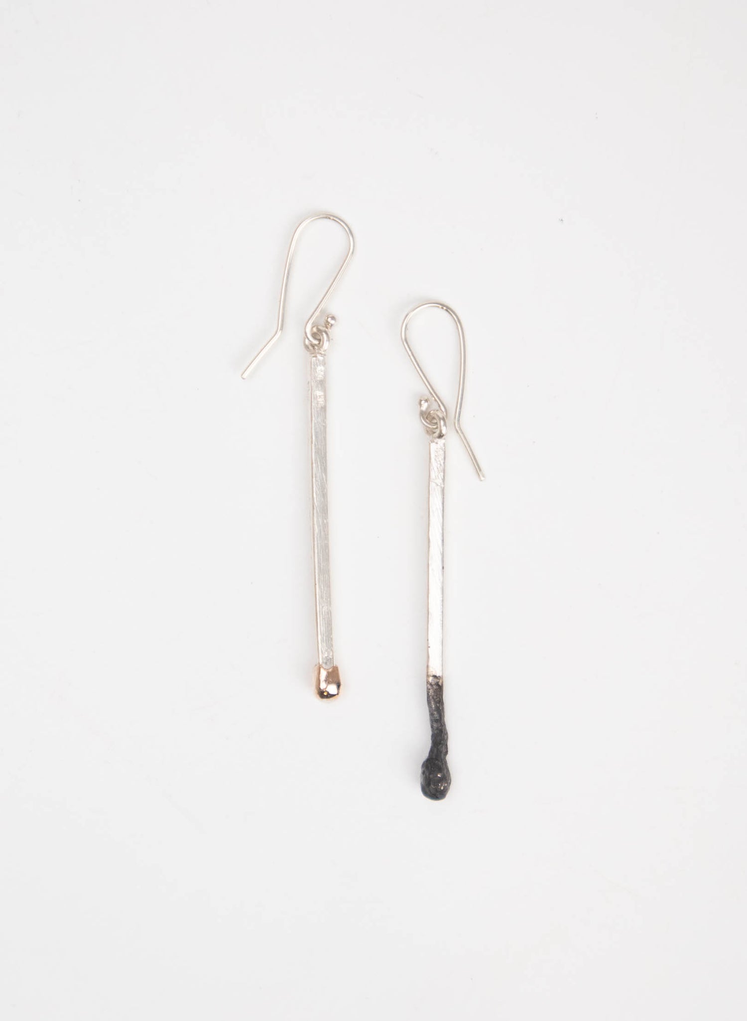 Burnt &amp; Live Matches Earrings