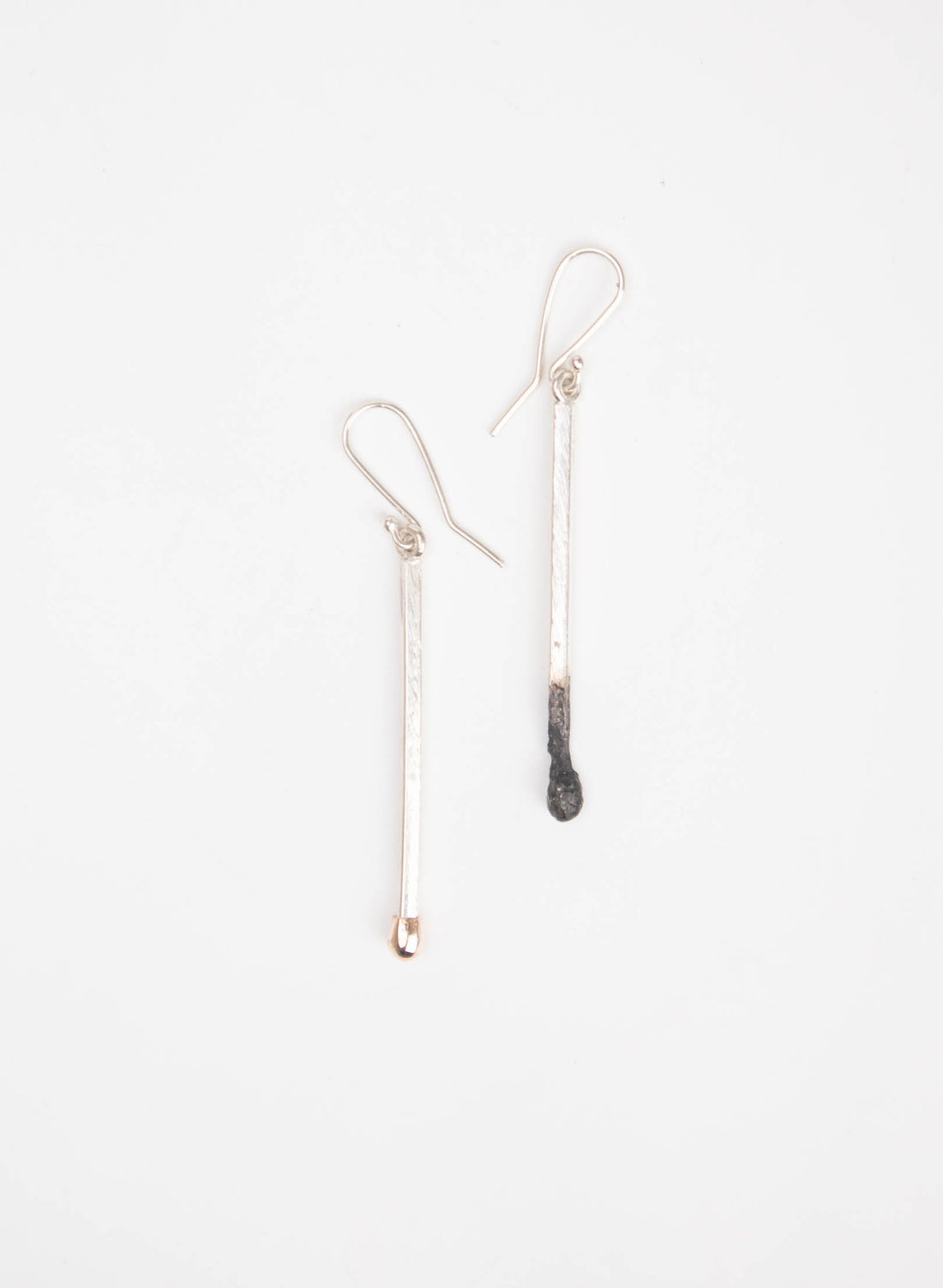 Burnt &amp; Live Matches Earrings