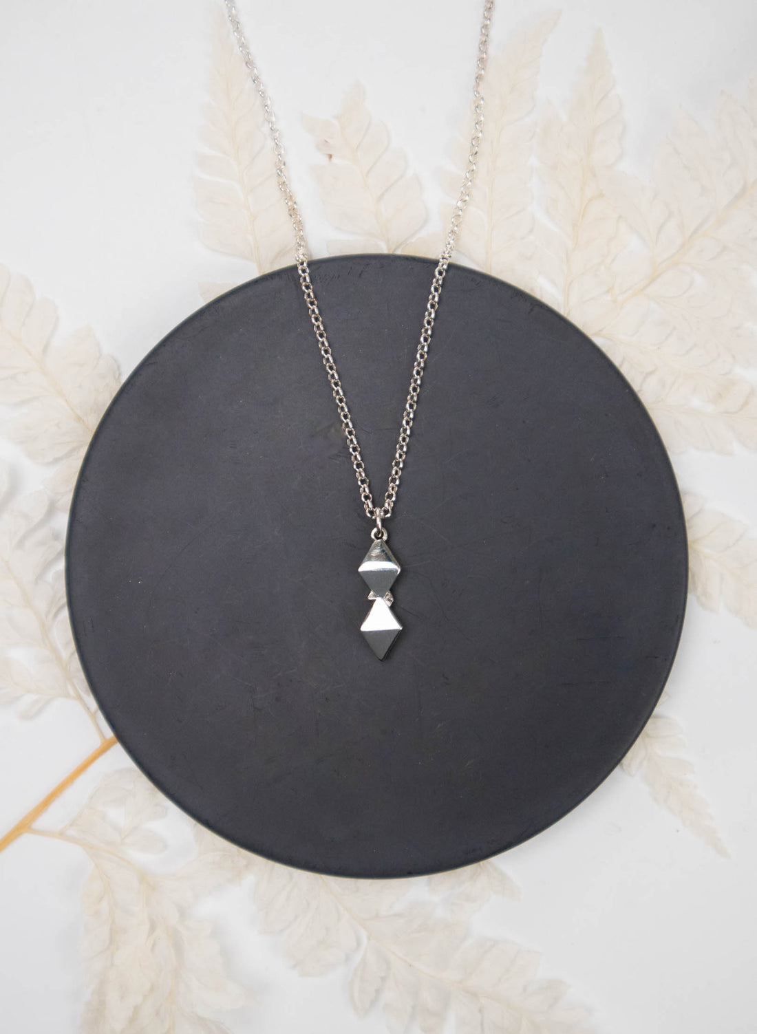 Sterling Silver Bow Necklace