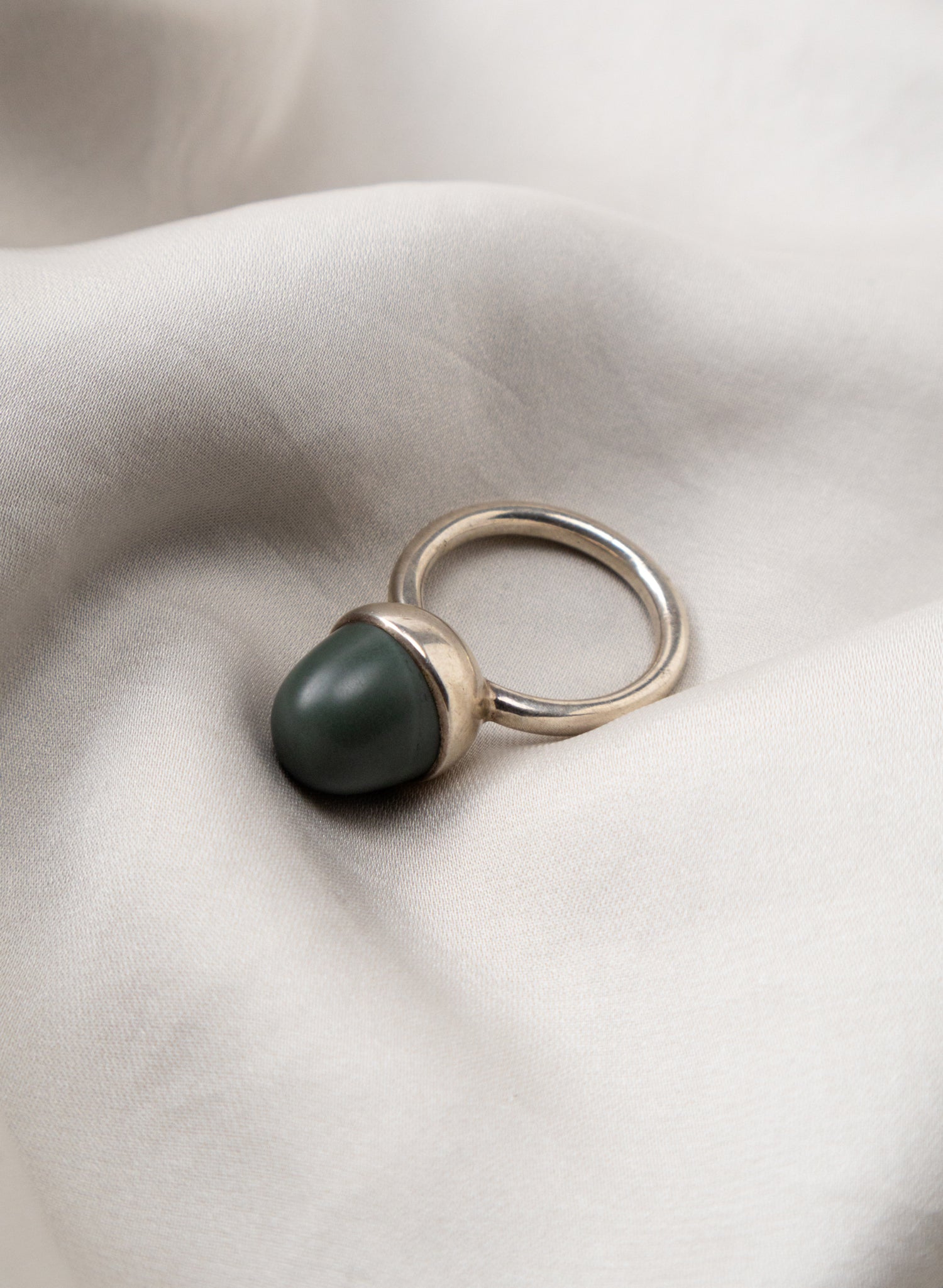 Argillite Acorn Ring