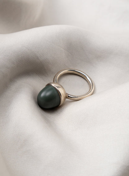 Argillite Acorn Ring