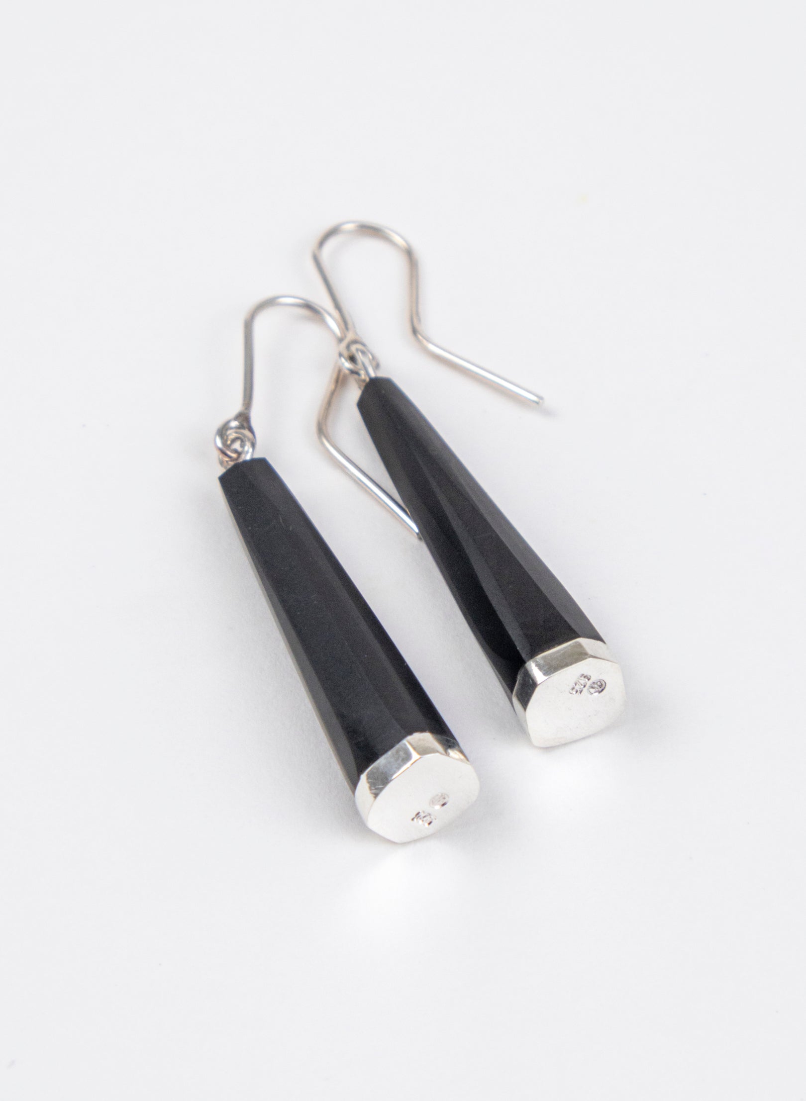 Huia Earrings - Basalt