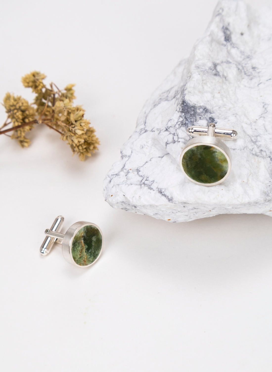 Caim Cufflinks - Pounamu