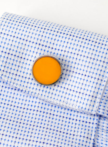 Orange Cufflinks