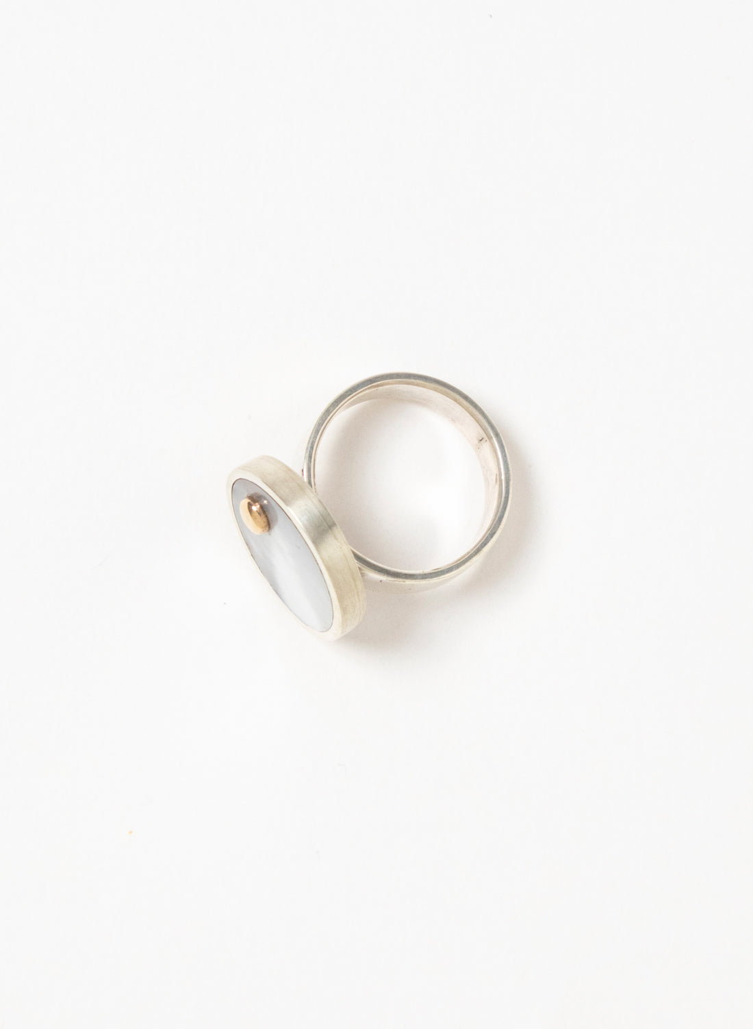 Small MOP Disc Ring