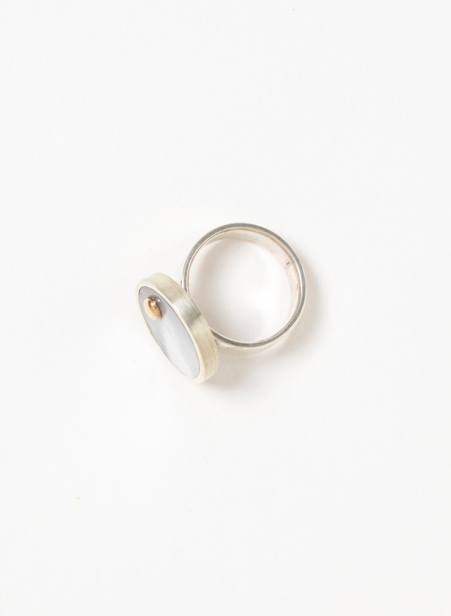 Small MOP Disc Ring