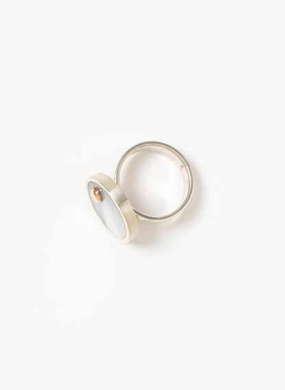 Small MOP Disc Ring