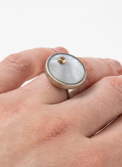 Small MOP Disc Ring