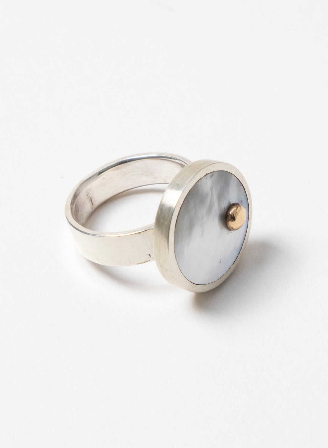 Small MOP Disc Ring