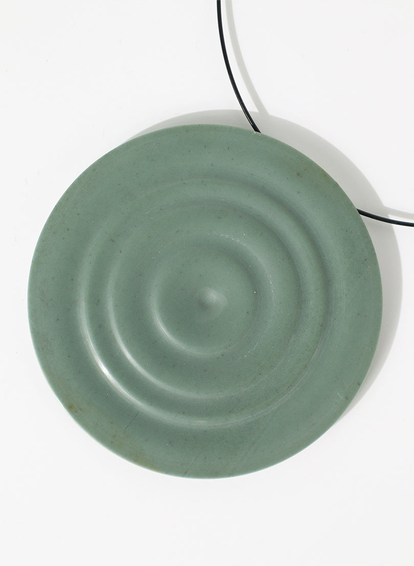 Large ARGILLITE Ripple Pendant