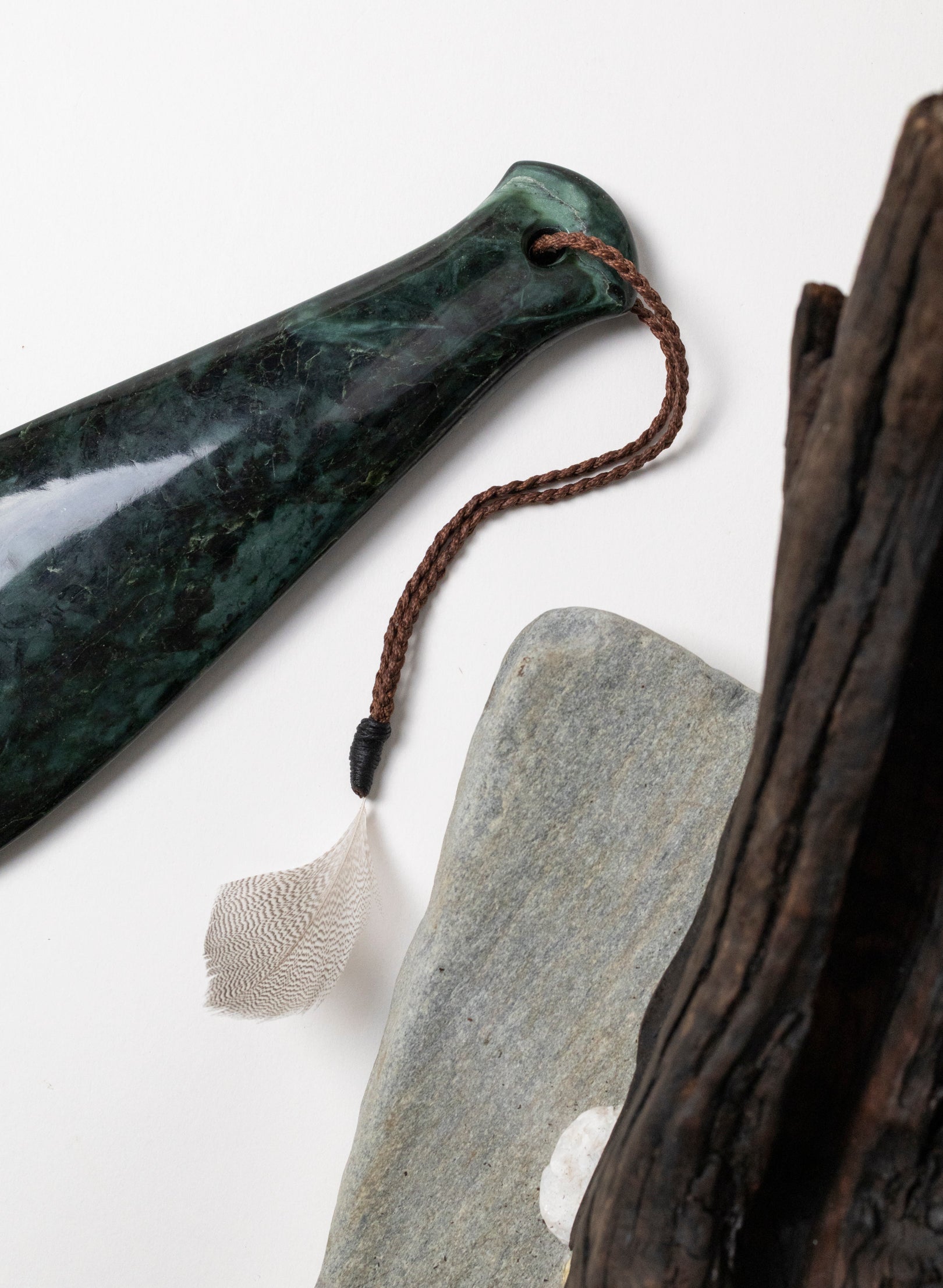 Mere Pounamu on Riverstone Base