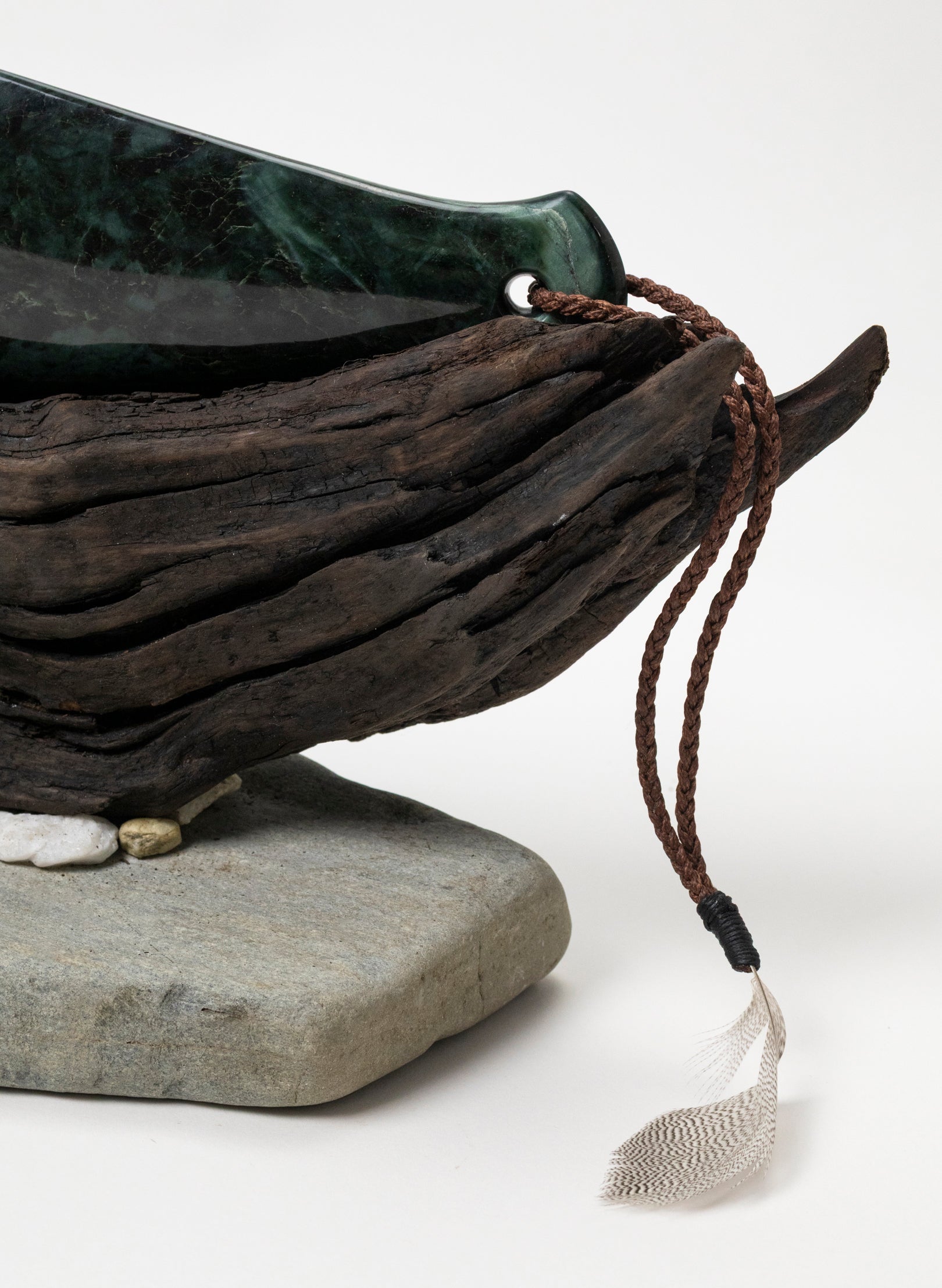 Mere Pounamu on Riverstone Base