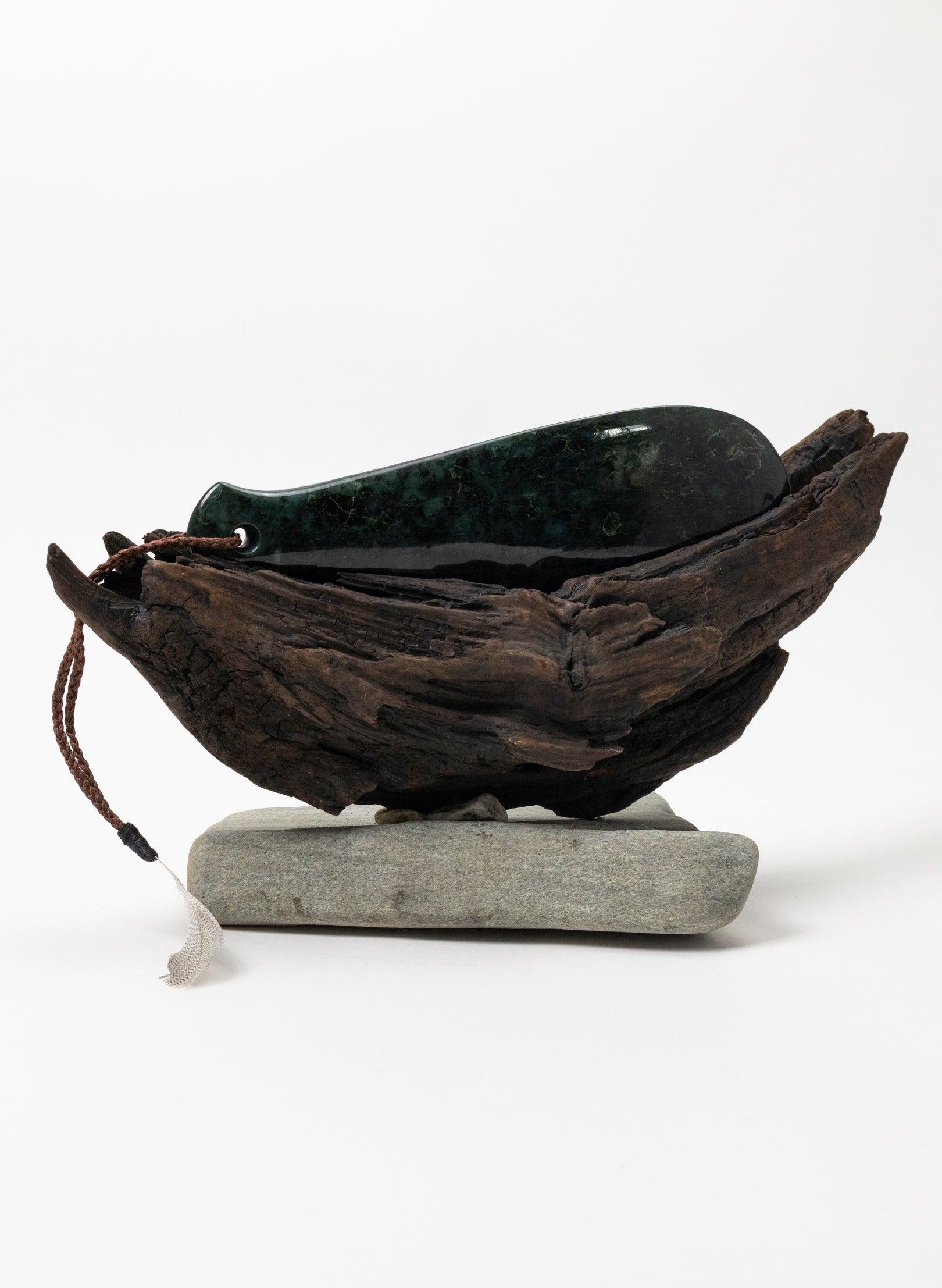 Mere Pounamu on Riverstone Base