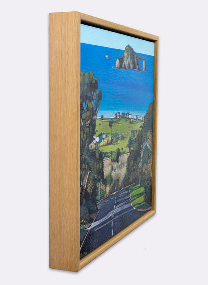 Arriving at Matauri Bay - Original Painting