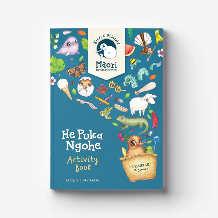 Kuwi & Friends - He Puka Ngohe - Activity Book