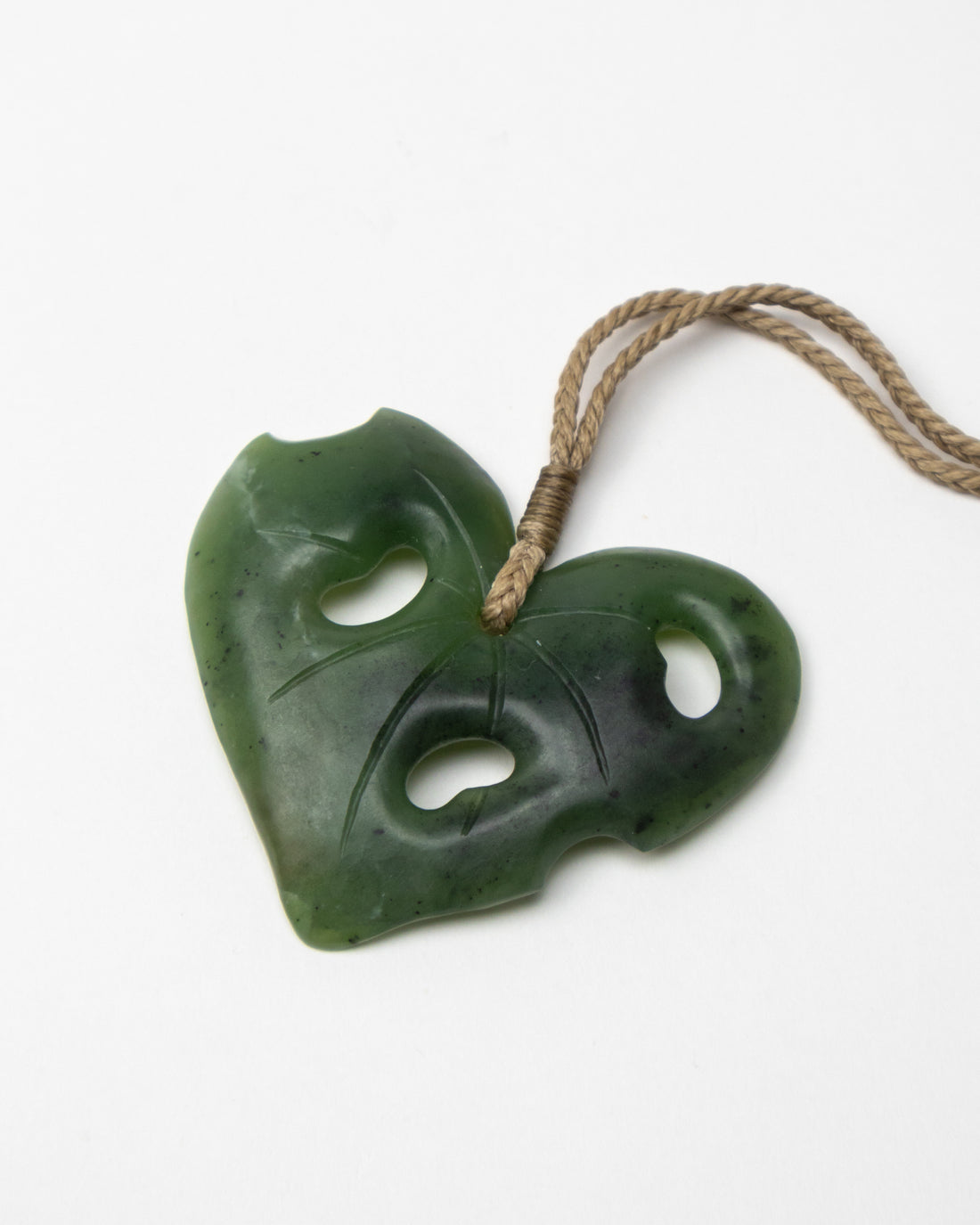 Pounamu Kawakawa Necklace