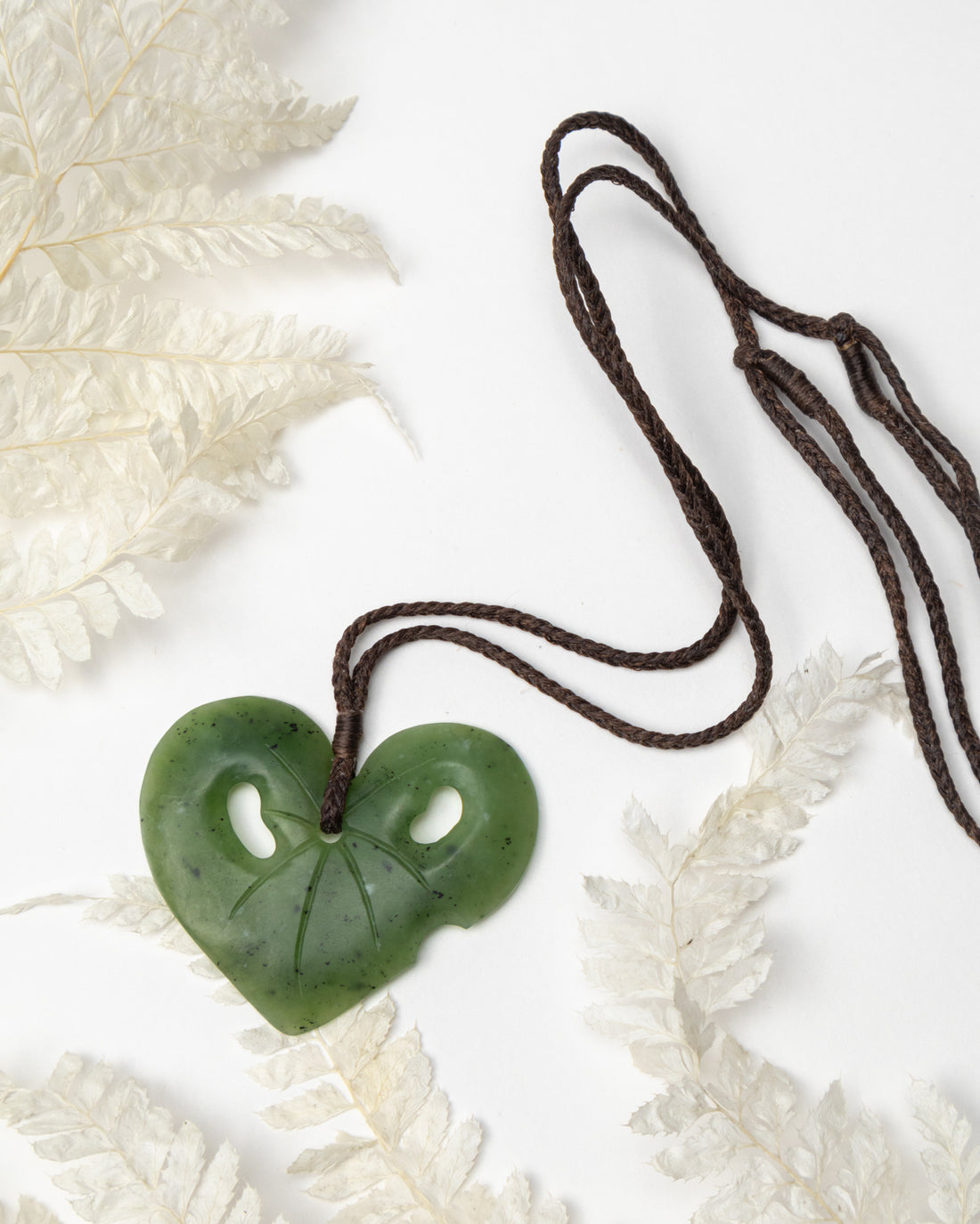 Pounamu Kawakawa Necklace