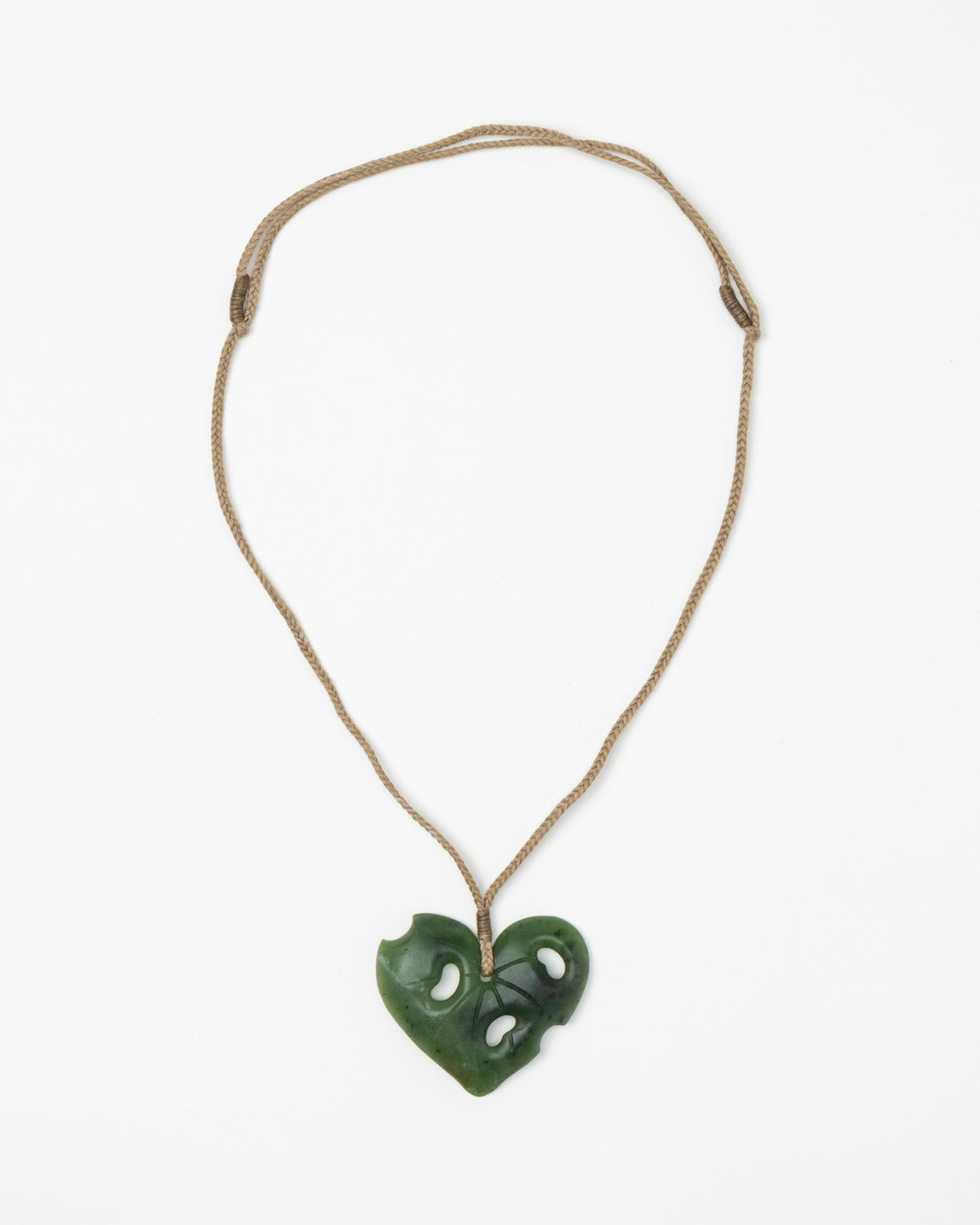 Pounamu Kawakawa Necklace