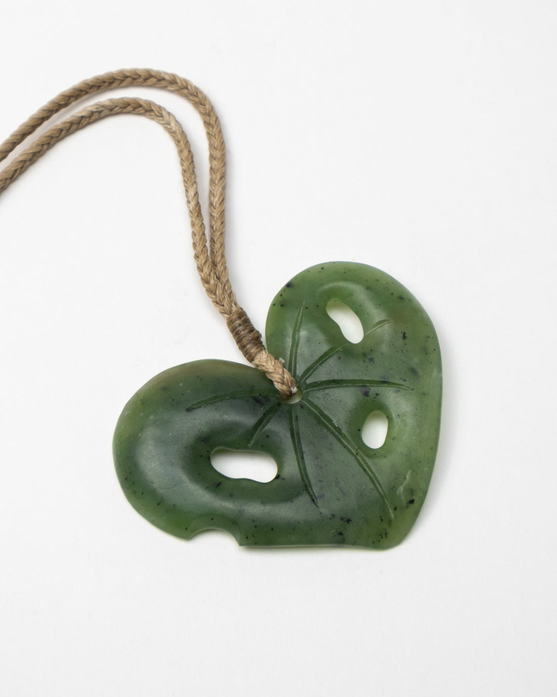 Pounamu Kawakawa Necklace