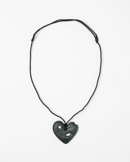 Pounamu Kawakawa Necklace