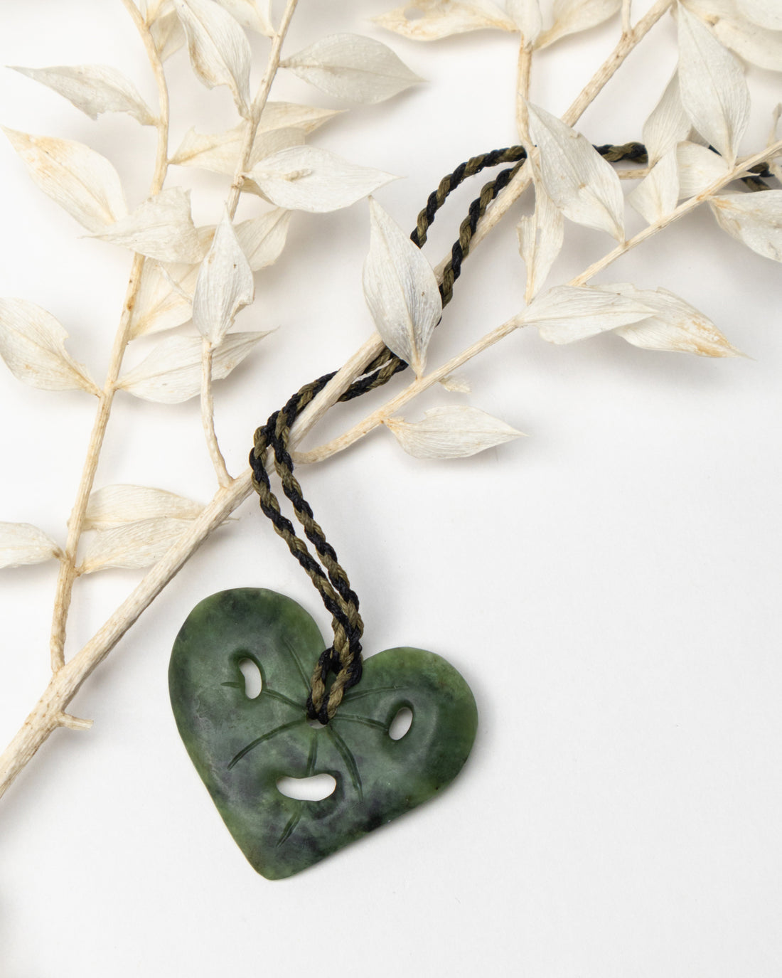 Pounamu Kawakawa Necklace