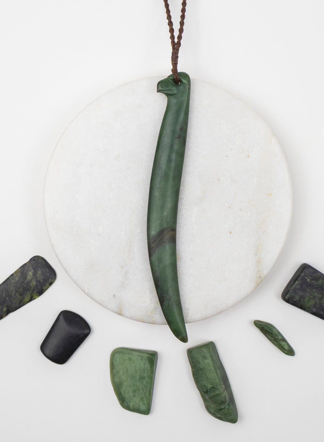 Pounamu Manu Necklace