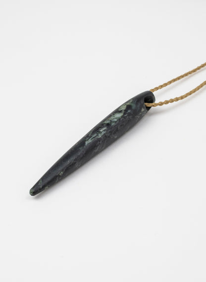 Pounamu Whakakai Piko Necklace