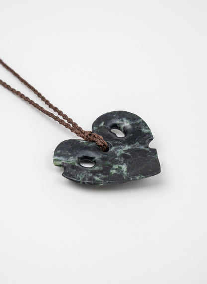 Pounamu Kawakawa Necklace