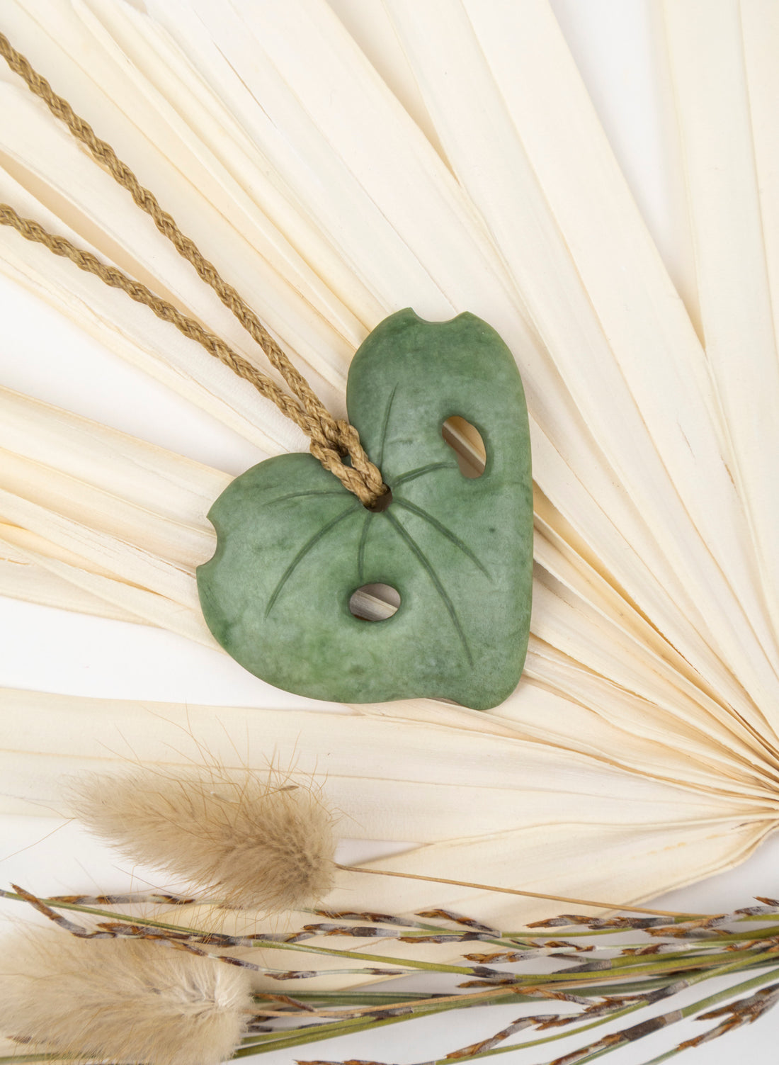 Pounamu Kawakawa Necklace