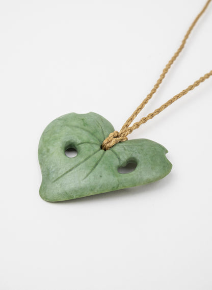 Pounamu Kawakawa Necklace