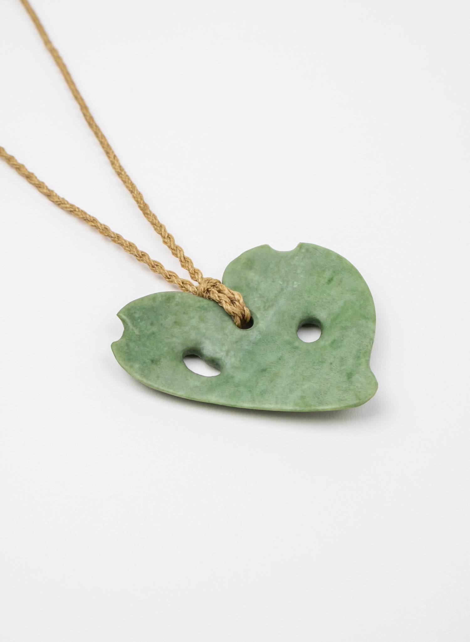 Pounamu Kawakawa Necklace