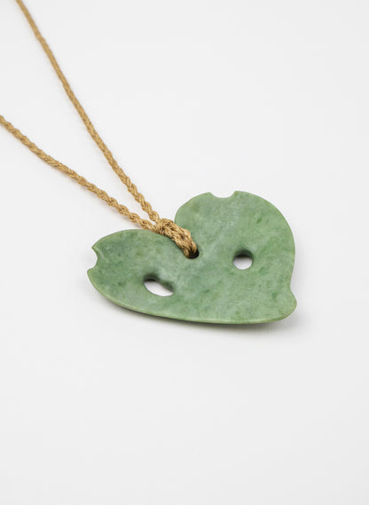 Pounamu Kawakawa Necklace