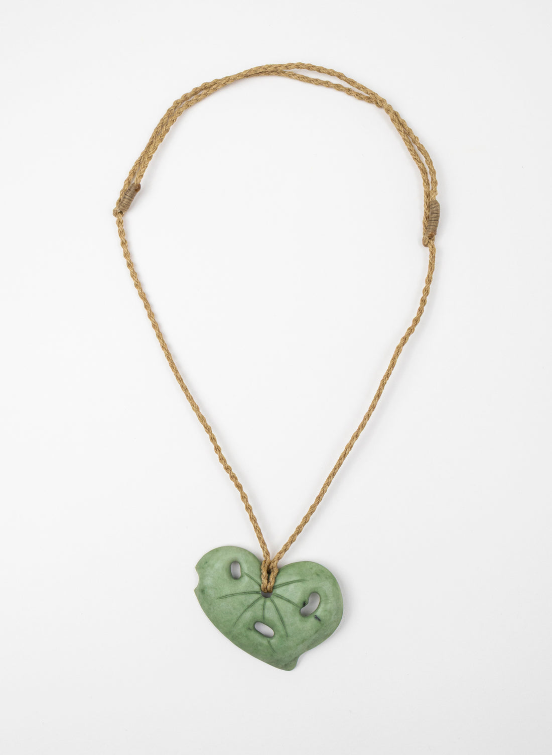 Pounamu Kawakawa Necklace