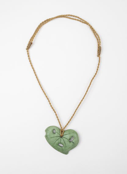 Pounamu Kawakawa Necklace
