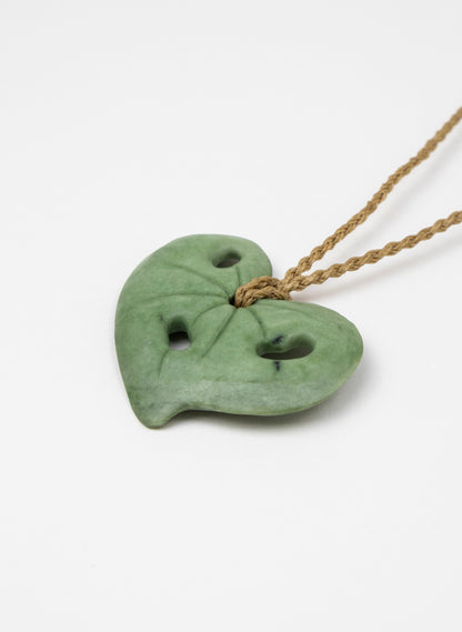 Pounamu Kawakawa Necklace