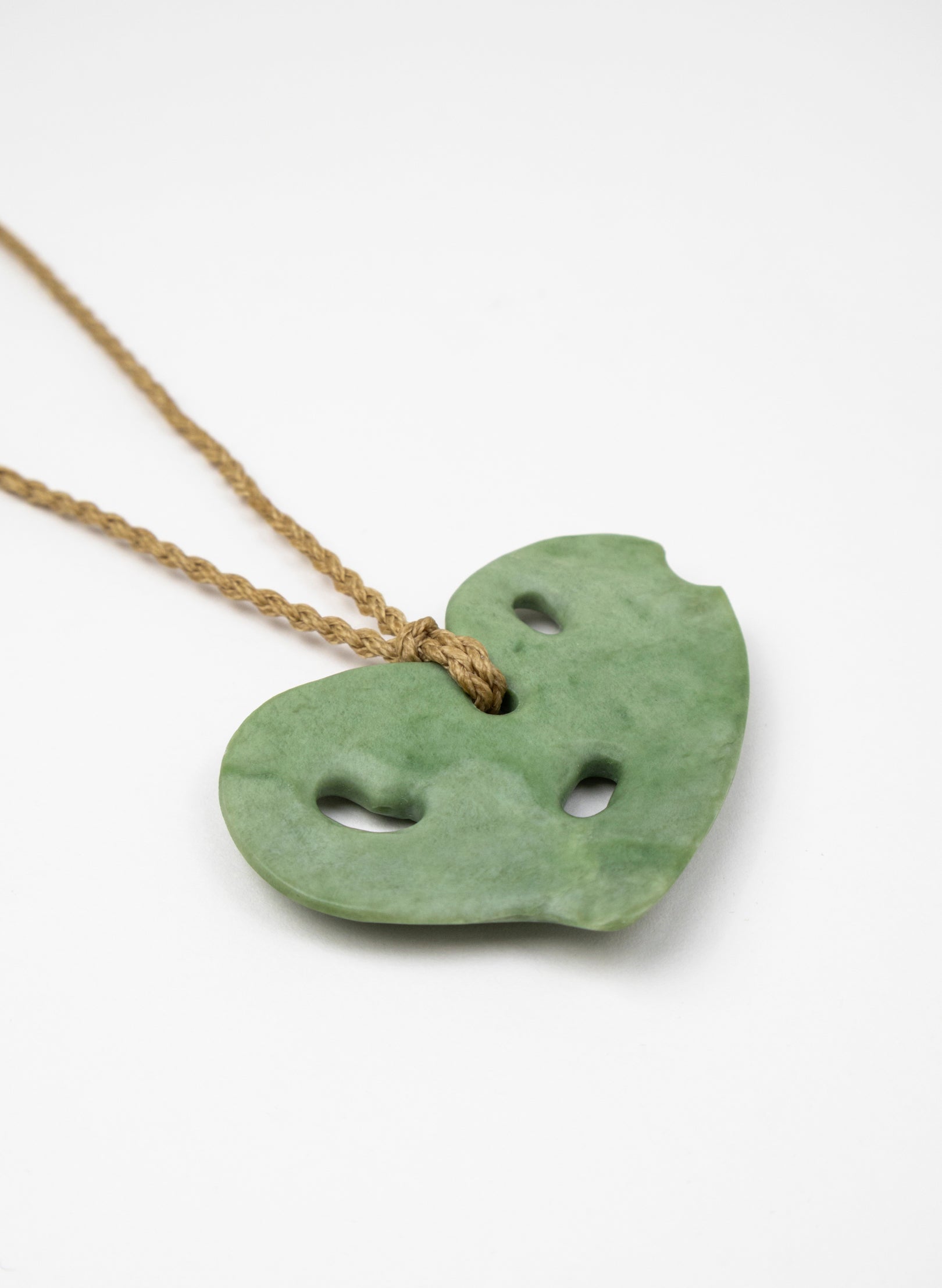 Pounamu Kawakawa Necklace