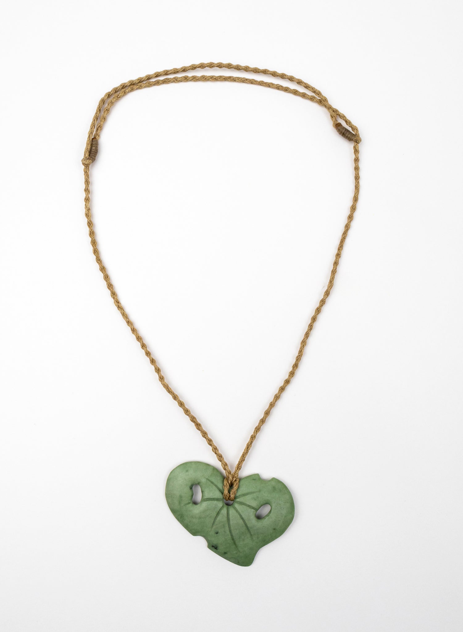 Pounamu Kawakawa Necklace