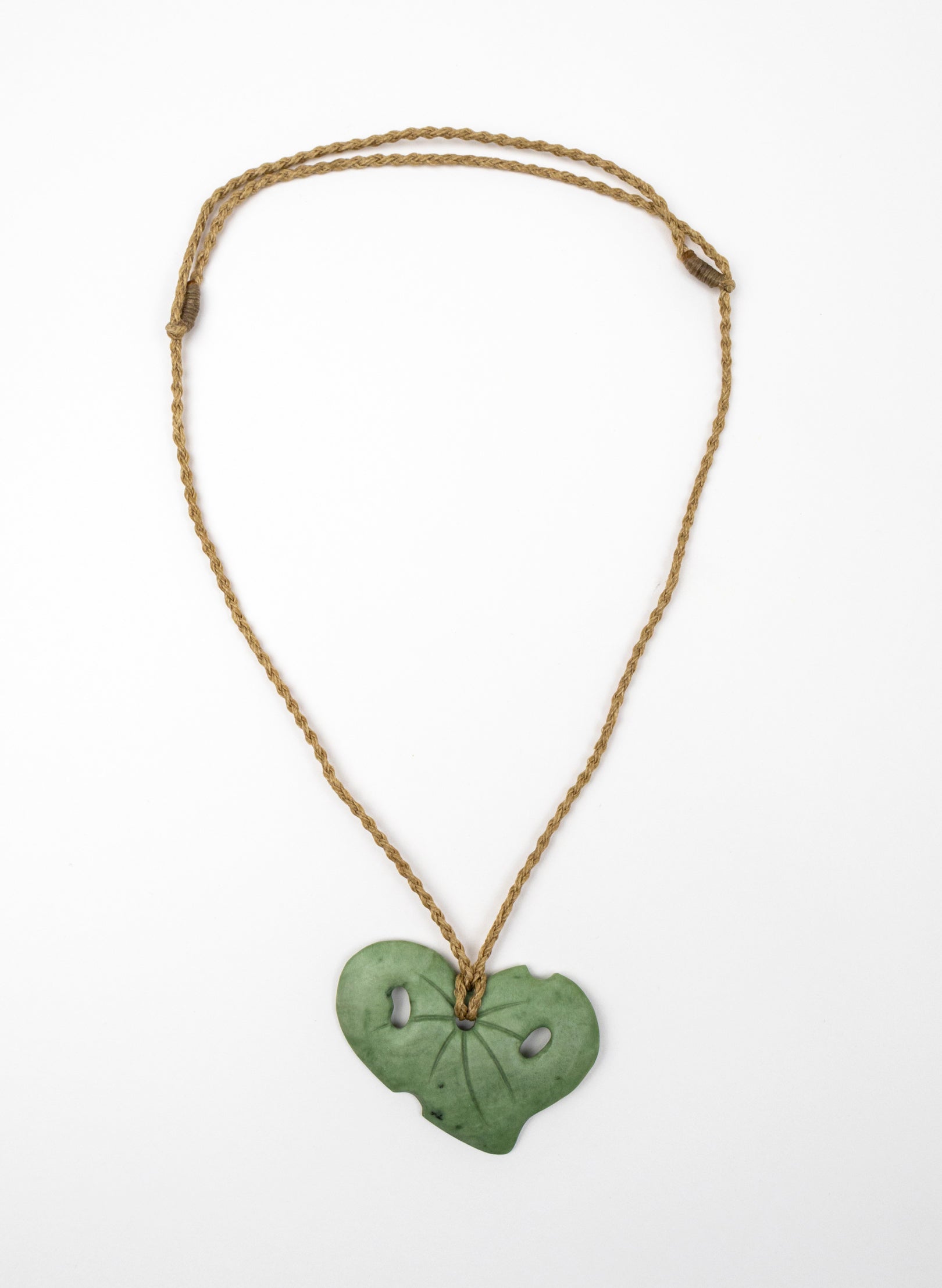 Pounamu Kawakawa Necklace