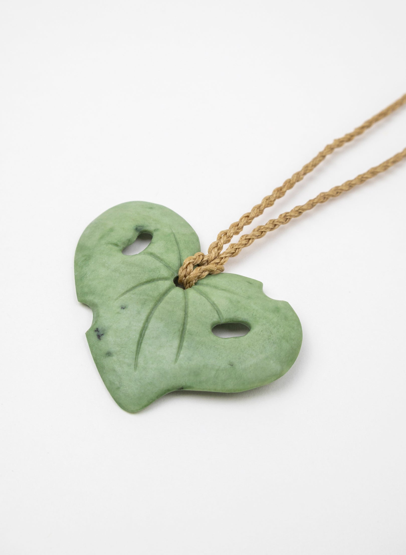 Pounamu Kawakawa Necklace