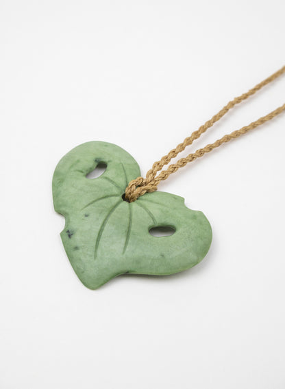 Pounamu Kawakawa Necklace