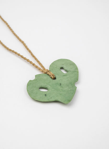 Pounamu Kawakawa Necklace