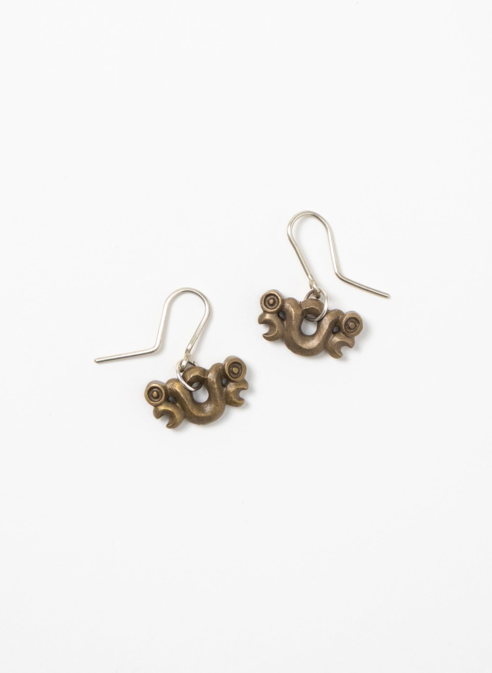 Bronze Pekapeka Earrings