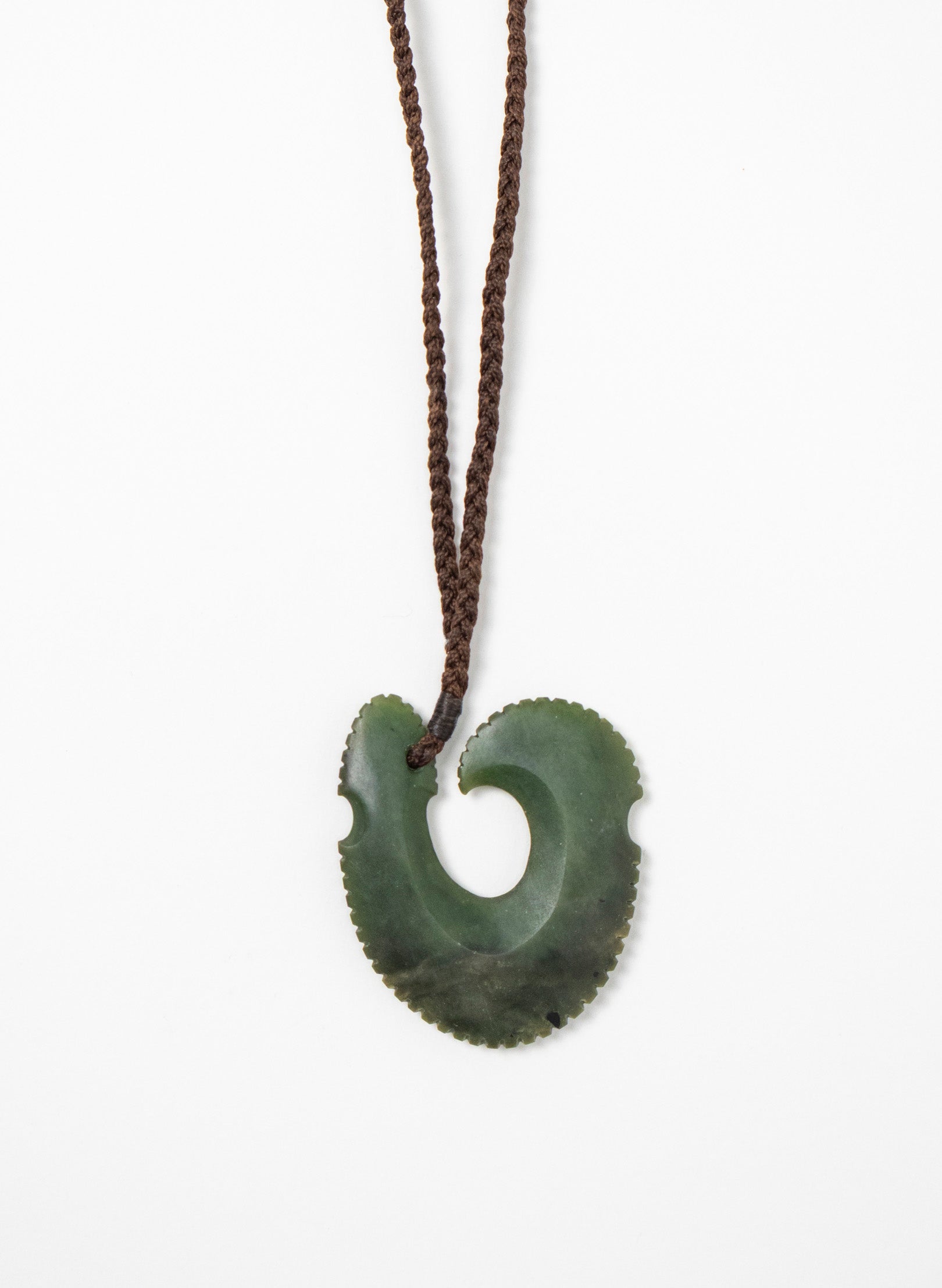 Pounamu Oval Matau 