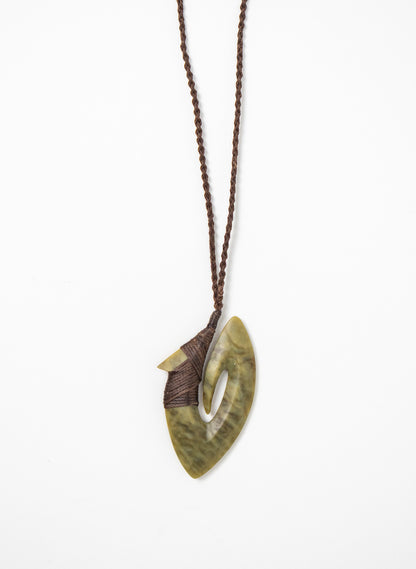 Golden Pounamu Matau