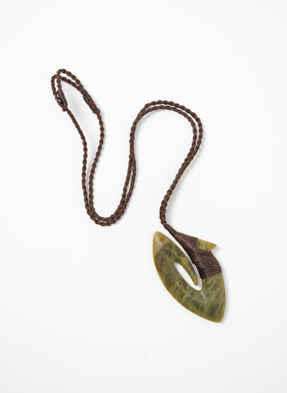Golden Pounamu Matau
