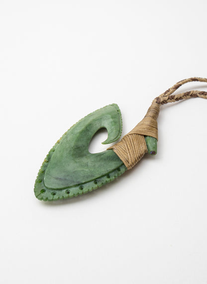 Pounamu Notched Matau
