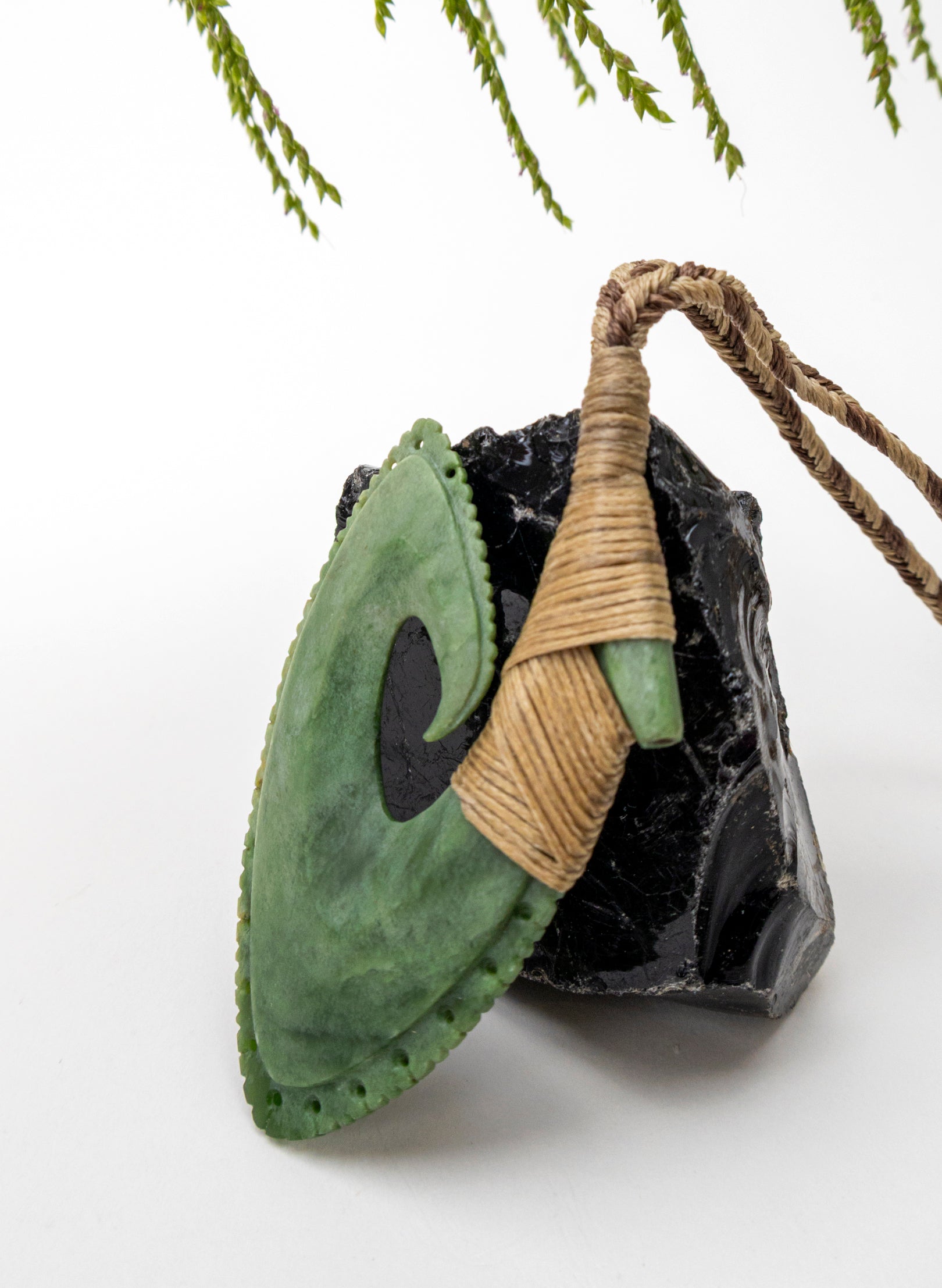 Pounamu Notched Matau