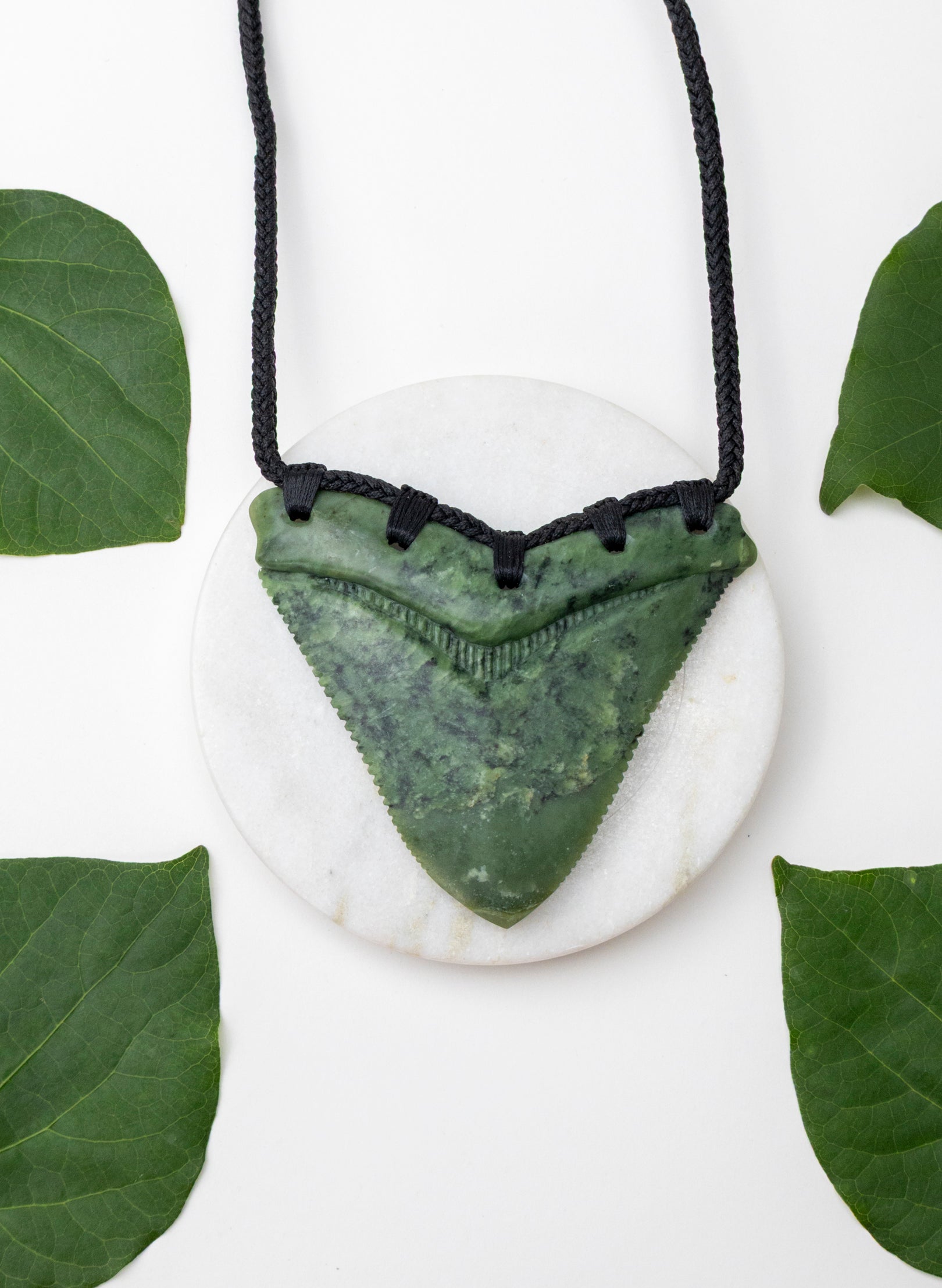 Pounamu -  XL Megalodon Tooth